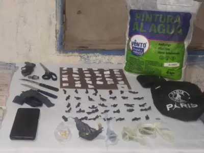 Durante un allanamiento en San Pedro, secuestraron drogas, dinero en efectivo y detuvieron a un sujeto