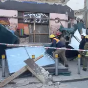 Seis heridos por un derrumbe de una obra que estaba en demolicin en San Miguel de Tucumn