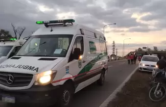 accidente de tr�nsito - altura Nueva Terminal