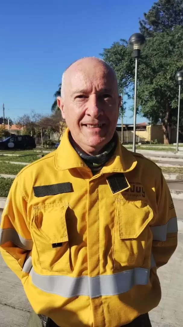 Jorge Torrico, director de Incendios de Vegetacin y Emergencias Ambientales