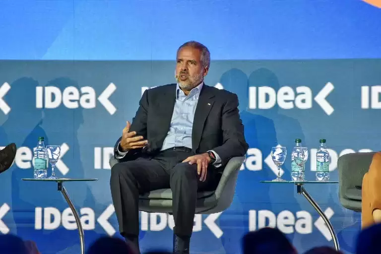 Luis P�rez Companc, presidente de Molinos y uno de los hijos del empresario