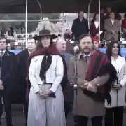 Con la presencia de Victoria Villarruel, los salte�os rinden homenaje al General Mart�n Miguel de G�emes
