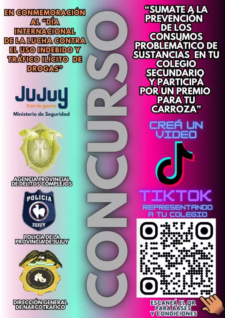 Concurso de Tik-Tok para estudiantes secundarios