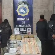 Secuestraron casi 8 kilos de cocaína y 6 de marihuana en la zona de las Salinas de Jujuy