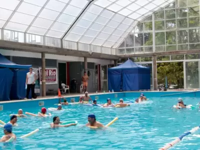 Pileta del natatorio Guillermo Poma - Parque San Martn