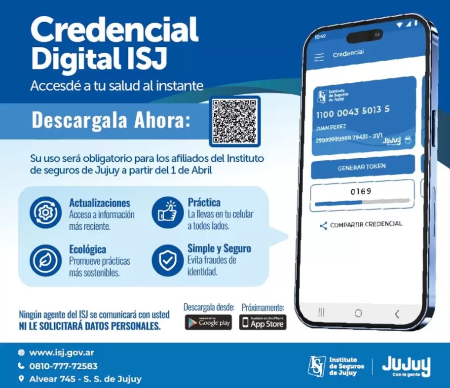 Credencial Digital ISJ