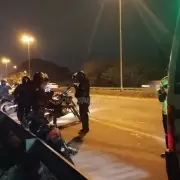 Alto Comedero: manejaba alcoholizado, sin casco y termin� derrapando