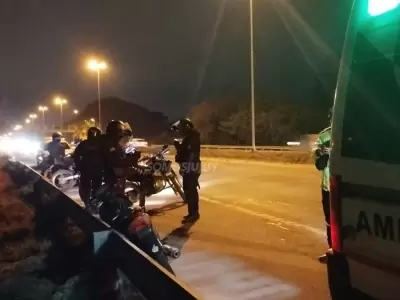 Accidente en Alto Comedero: manejaba alcoholizado, sin caso y termin� derrapando