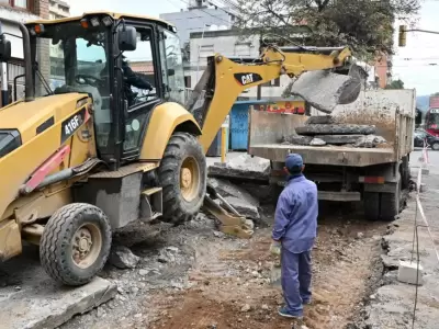 Repavimentacin de calle Patricias Argentinas