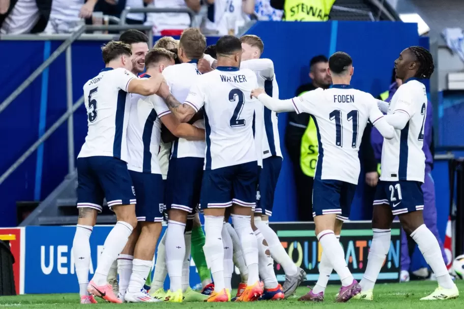 Inglaterra es semifinalista de la Eurocopa 2024