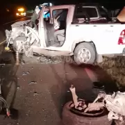 Choque frontal sobre ruta 34: dos camionetas colisionaron y hay cinco heridos