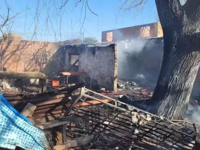 Incendio en una vivienda de Mar del Plata