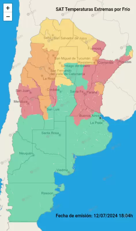 frío extremo