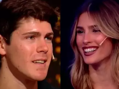 Marcos Ginocchio y Julieta Poggio