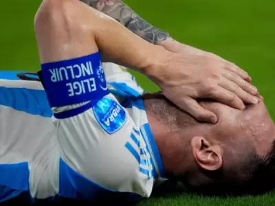 Messi lesi�n - Final de la Copa Am�rica