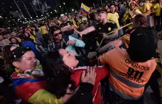 incidentes en Colombia tras la derrota en Copa Amrica