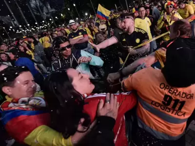 incidentes en Colombia tras la derrota en Copa Amrica