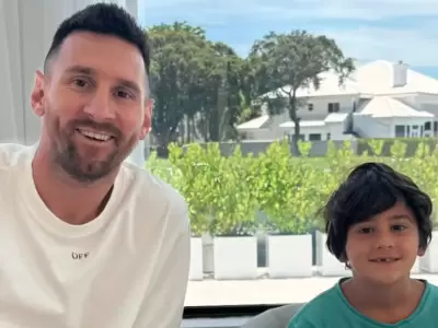 Leo y Ciro Messi