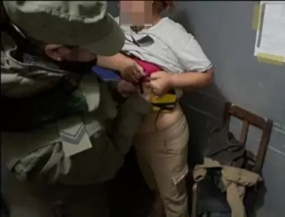 Jujuy: detuvieron a una mujer que trasladaba un ladrillo de cocaína adosado a su cuerpo