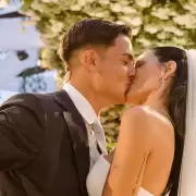 Oriana Sabatini y Paulo Dybala son marido y mujer: la primera foto tras su casamiento