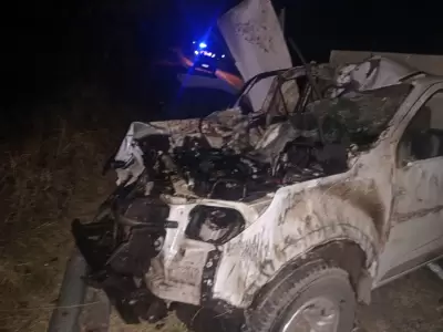 Accidente - camioneta - Chalic�n - Ruta 34