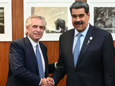 Alberto Fern�ndez y Nicol�s Maduro