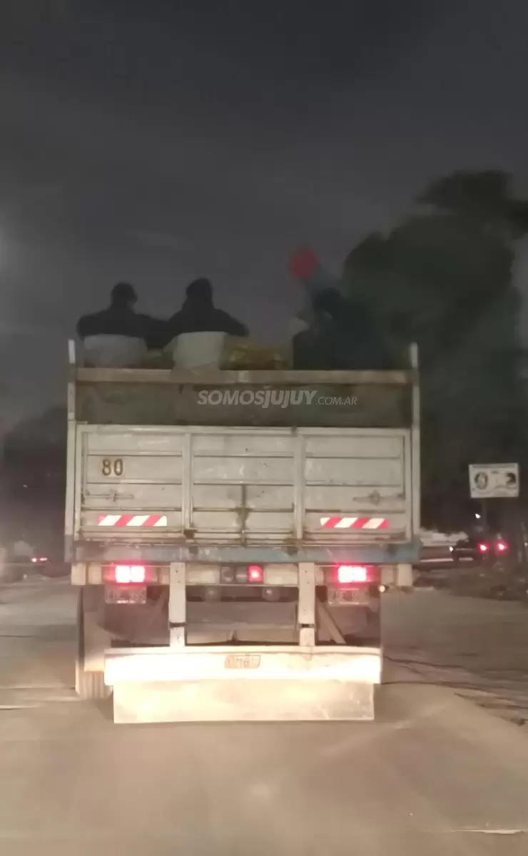 Robo a camioneros en Libertador