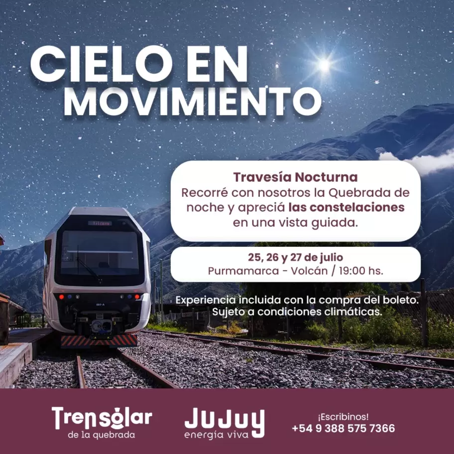 experiencia tren solar