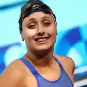 La joven nadadora argentina Agostina Hein brilla en su debut olmpico