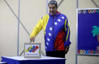 nicolas maduro tras la votacion