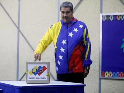 nicolas maduro tras la votacion