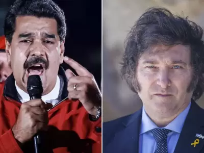 Nicols Maduro y Javier Milei