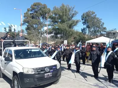 acto central por el Da de la Polica