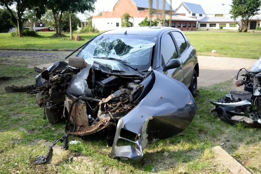 Por el accidente muri un nene de cinco aos y su madre sufri fractura de cadera