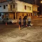 Un auto embisti a un motociclista en cercanas a la Vieja Terminal