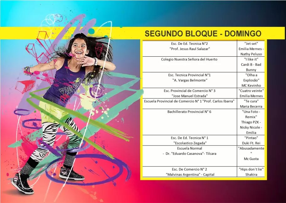 Bloque 2 domingo 11 de agosto