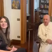 Tras la foto de diputados libertarios con represores presos en Ezeiza, el papa Francisco recibi a la hija de una vctima de Astiz