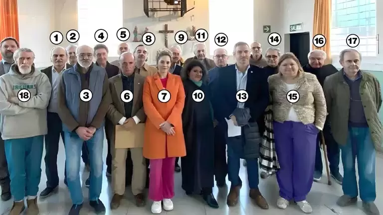 Quien es quien en en la foto con los represores condenados