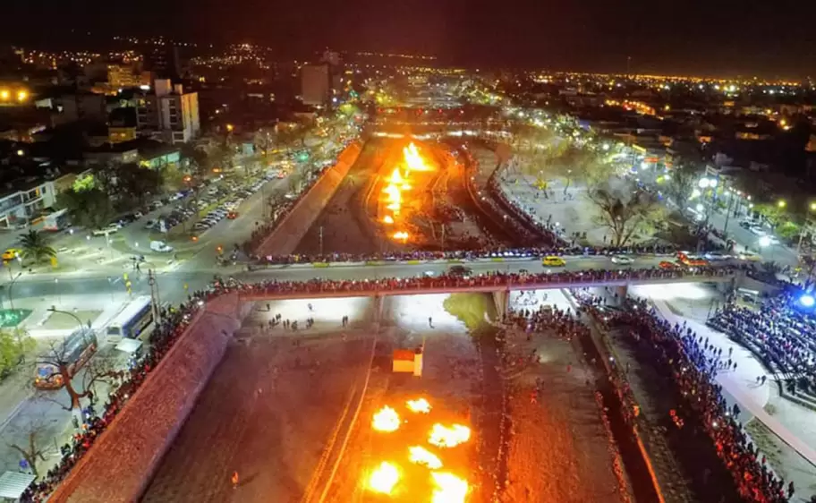 marcha evocativa ao 2018