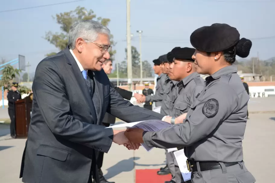 Acto de egreso de Agentes Penitenciarios