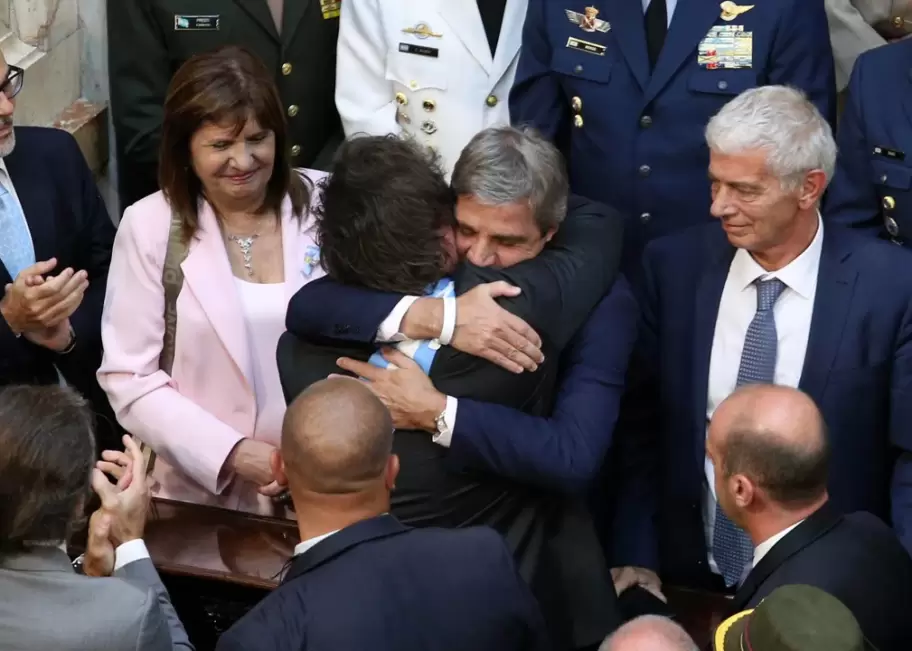 Javier Milei y Luis Caputo