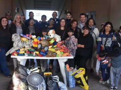 entrega de donaciones