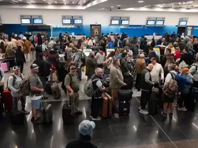 Cientos de pasajeros en Aeroparque afectados por una medida gremial (Jaime Olivos)