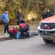 Un motociclista muri al derrapar cerca del acceso sur a la ciudad de Libertador