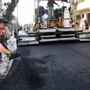 Avanza la repavimentacin de la calle Santa Fe en barrio Cuyaya