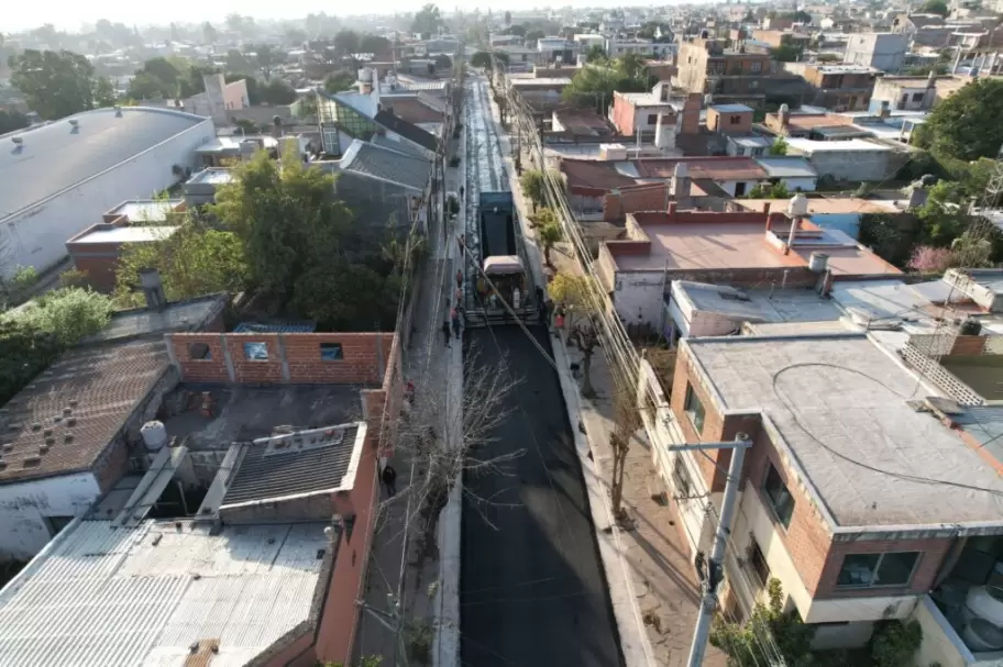 repavimentacion calle santa fe