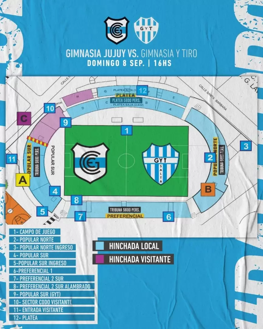 accesos al estadio 23 de Agosto