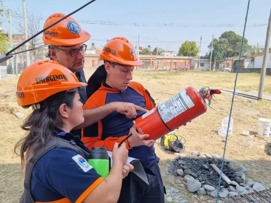 Distintas reas del Ministerio de Seguridad realizan prevencin en canchones