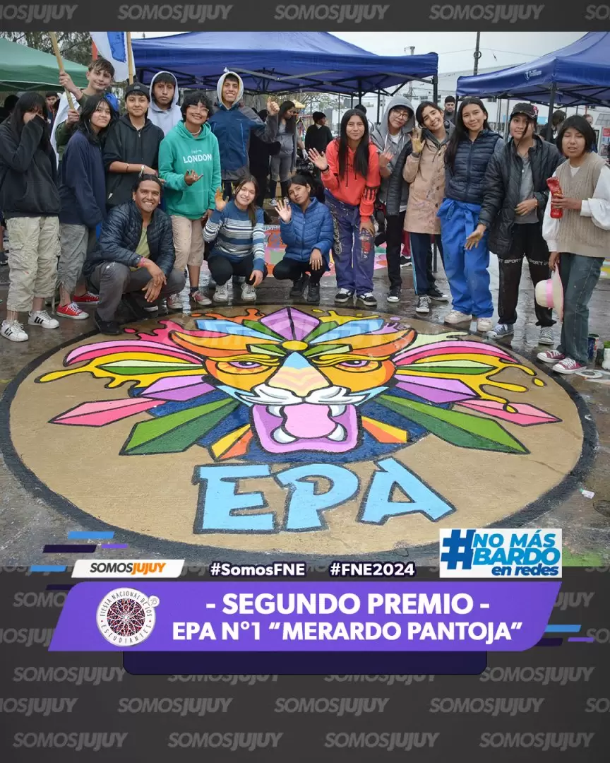 Ganadores de la Pintada Estudiantil