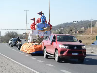 Traslado de carroza hacia Ciudad Cultural